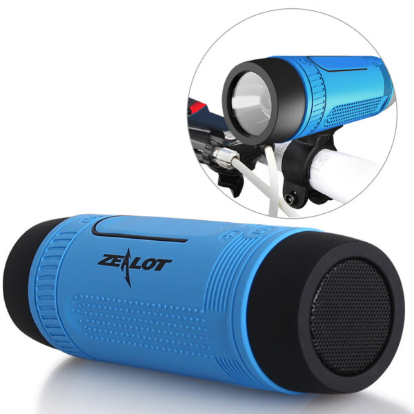 Portable Wireless Speaker with Flashlight