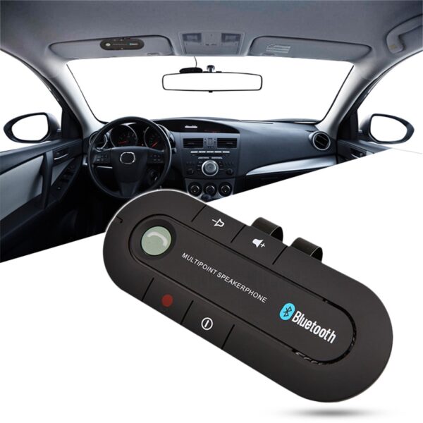 Bluetooth Hands Free Car Visor Mounted Speakerphone